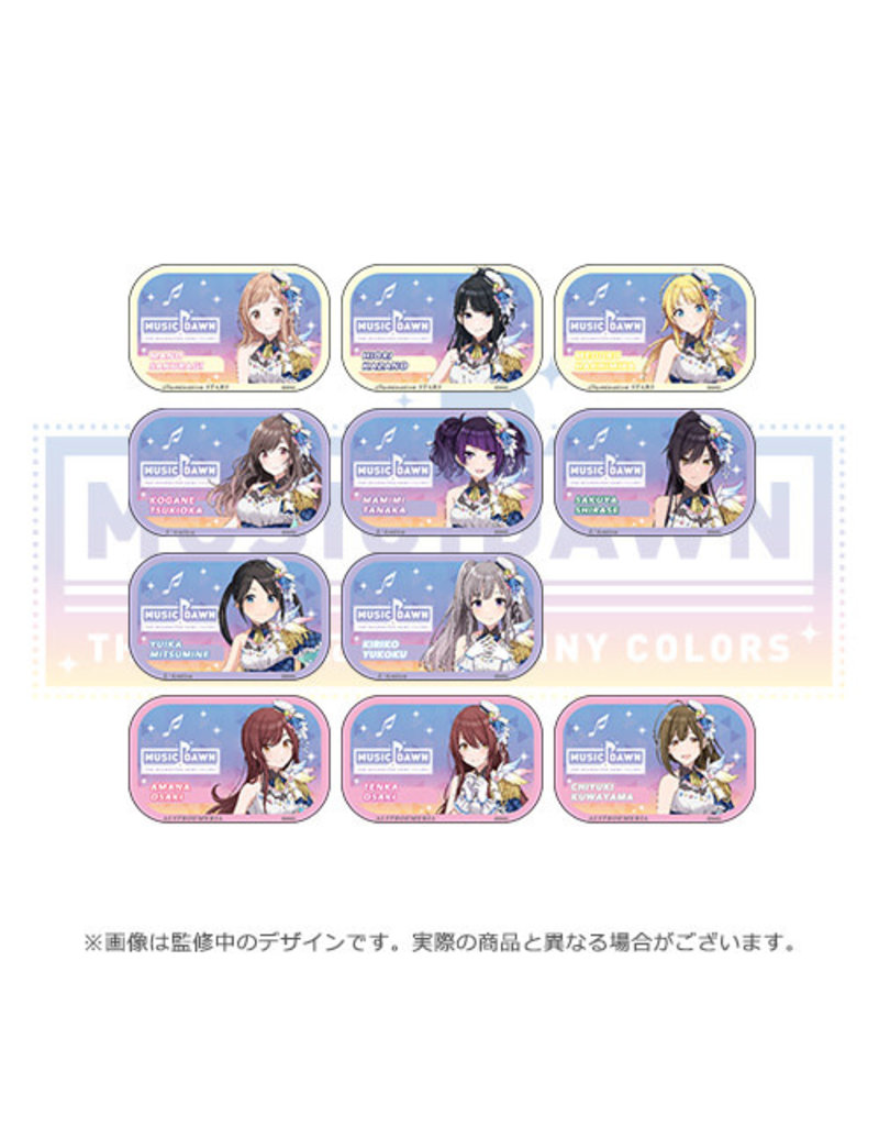 Bandai Namco Idolm@ster Shiny Colors Music Dawn Can Badge Set A