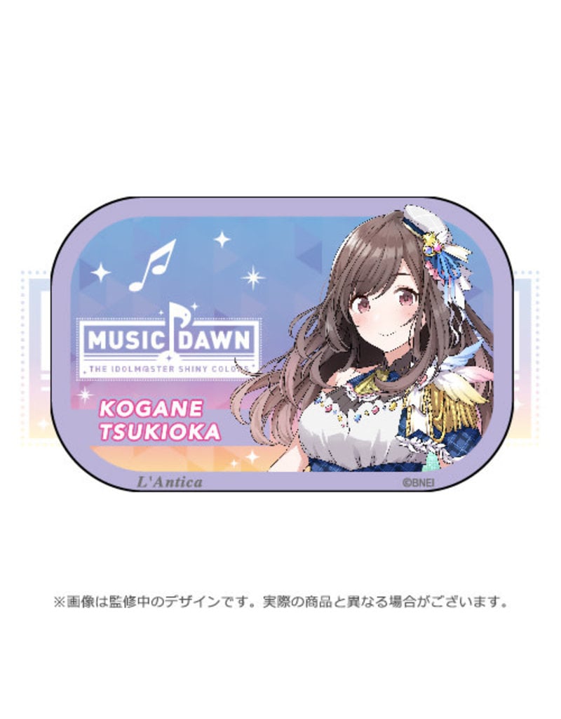 Bandai Namco Idolm@ster Shiny Colors Music Dawn Can Badge Set A