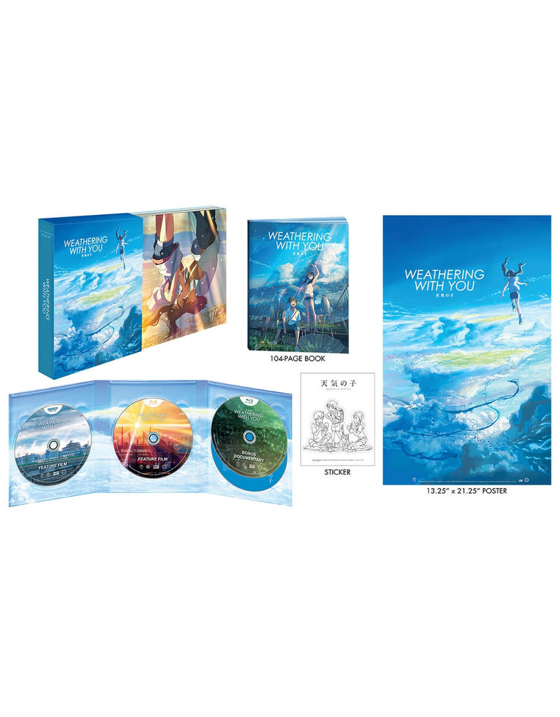 GKids/New Video Group/Eleven Arts Weathering With You Collector's Edition 4K HDR/2K Blu-ray