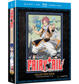 Funimation Entertainment Fairy Tail Collection 4 Blu-Ray/DVD