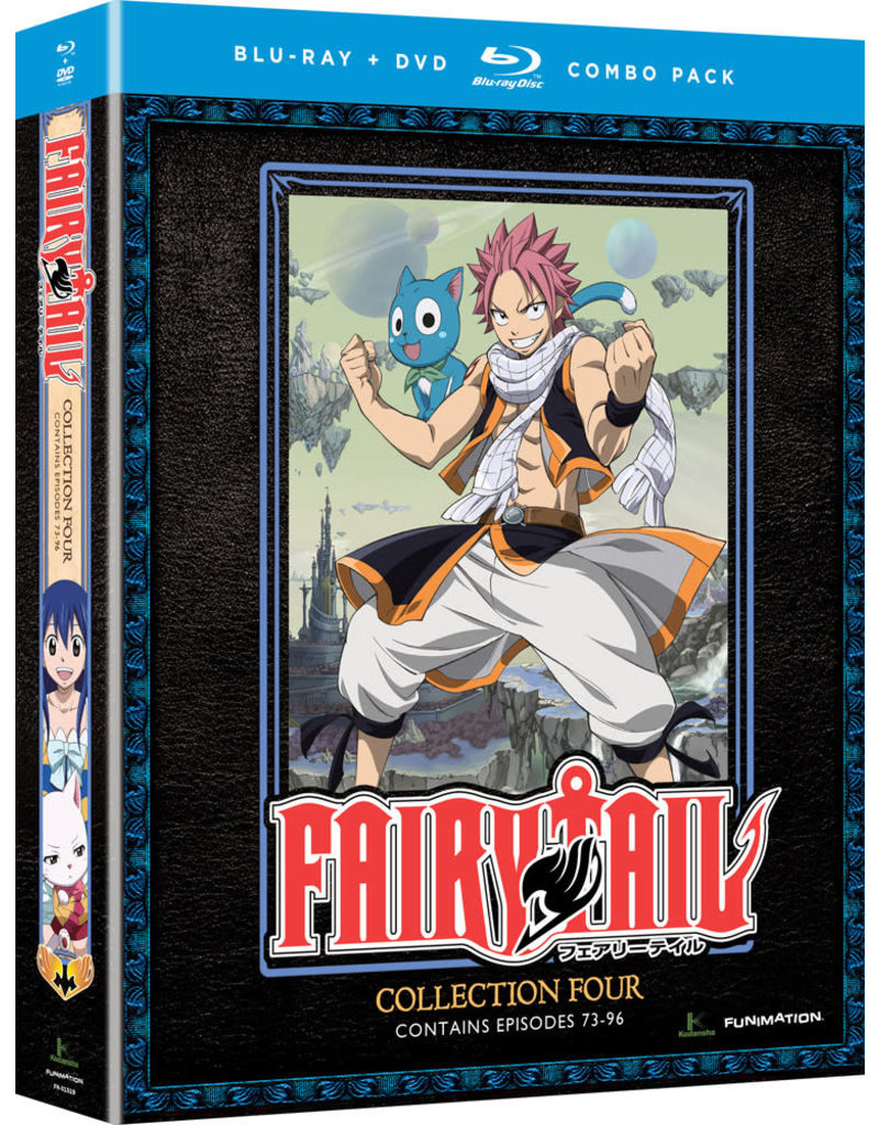 Funimation Entertainment Fairy Tail Collection 4 Blu-Ray/DVD