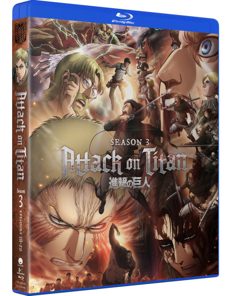 Attack on TITAN Season 2 Anime DVD FUNimation Factory for sale