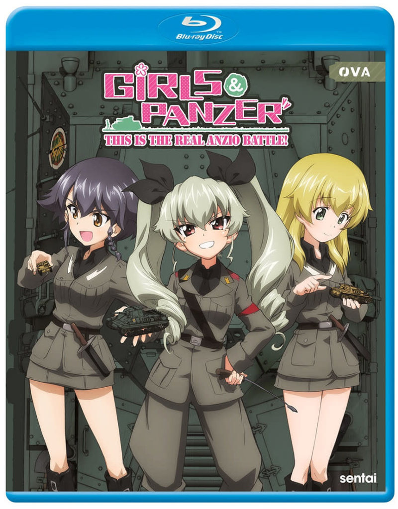 Sentai Filmworks Girls und Panzer This Is The Real Anzio Battle! Blu-ray