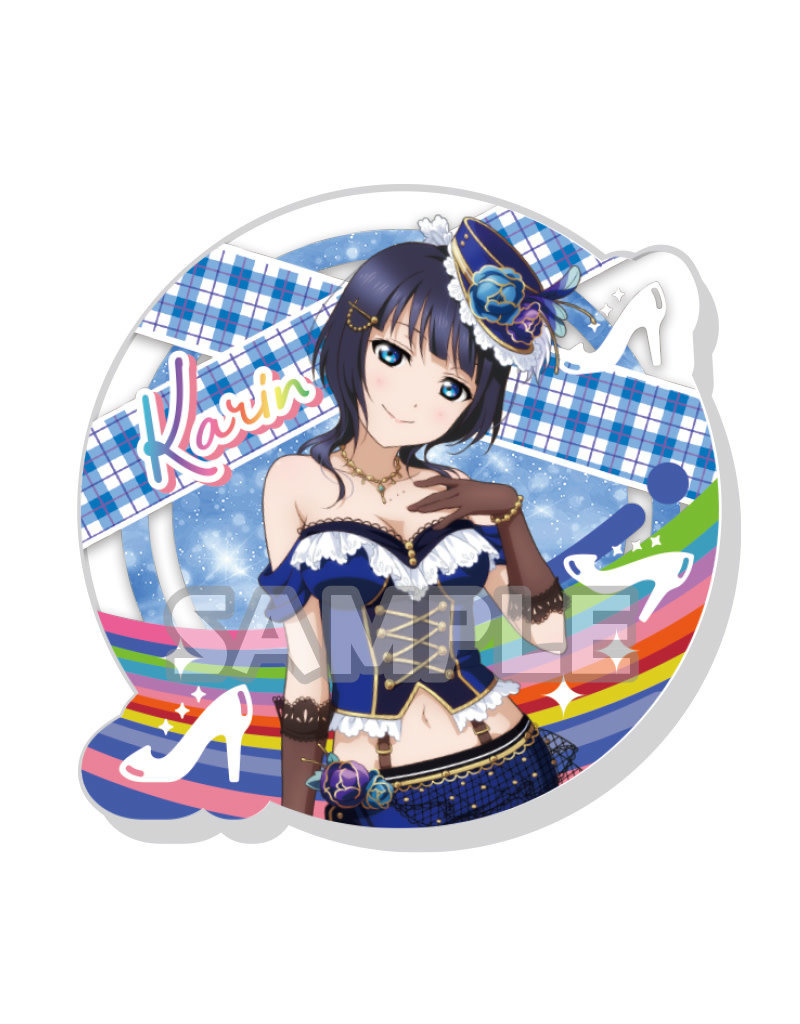 Bushiroad Love Live! Nijigasaki HS Capsule Acrylic Clip Badge