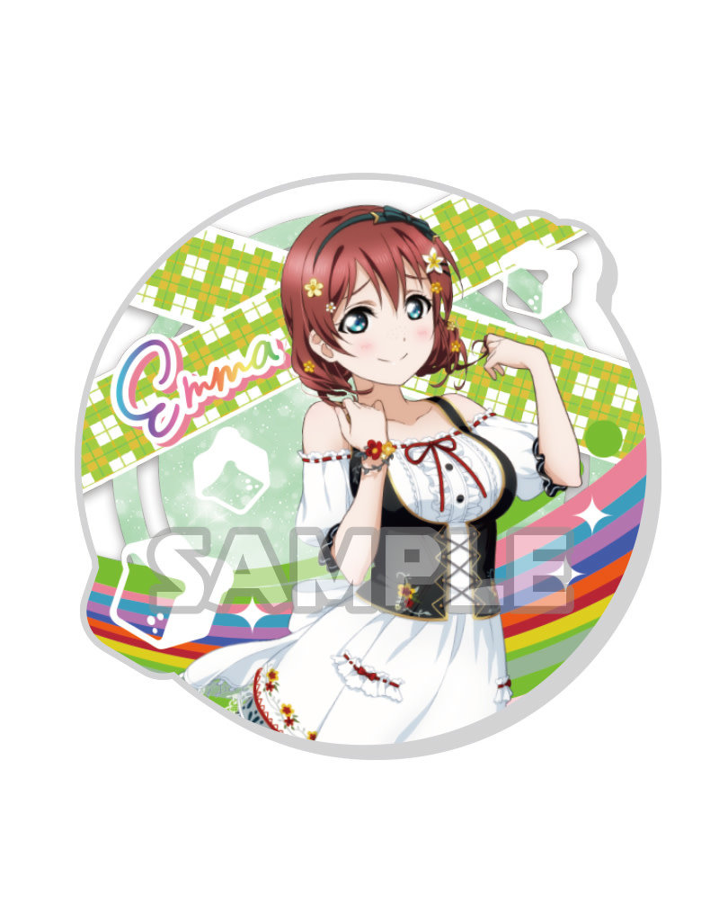 Bushiroad Love Live! Nijigasaki HS Capsule Acrylic Clip Badge