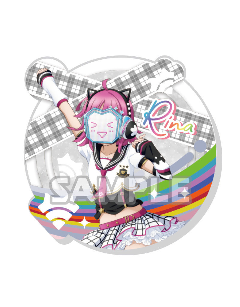 Bushiroad Love Live! Nijigasaki HS Capsule Acrylic Clip Badge