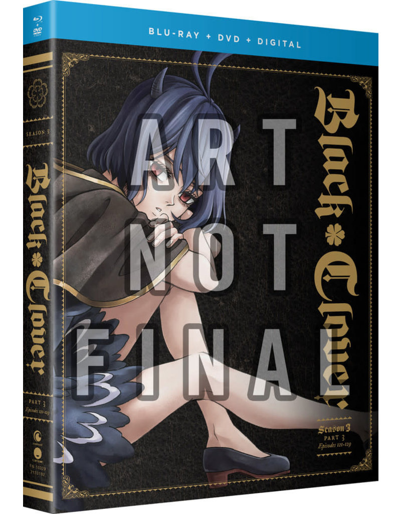 Crunchyroll Ent Black Clover Season 3 Part 3 Blu-ray/DVD*