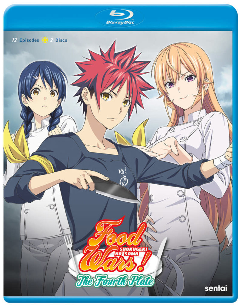 Sentai Filmworks Food Wars! The Fourth Plate Blu-ray