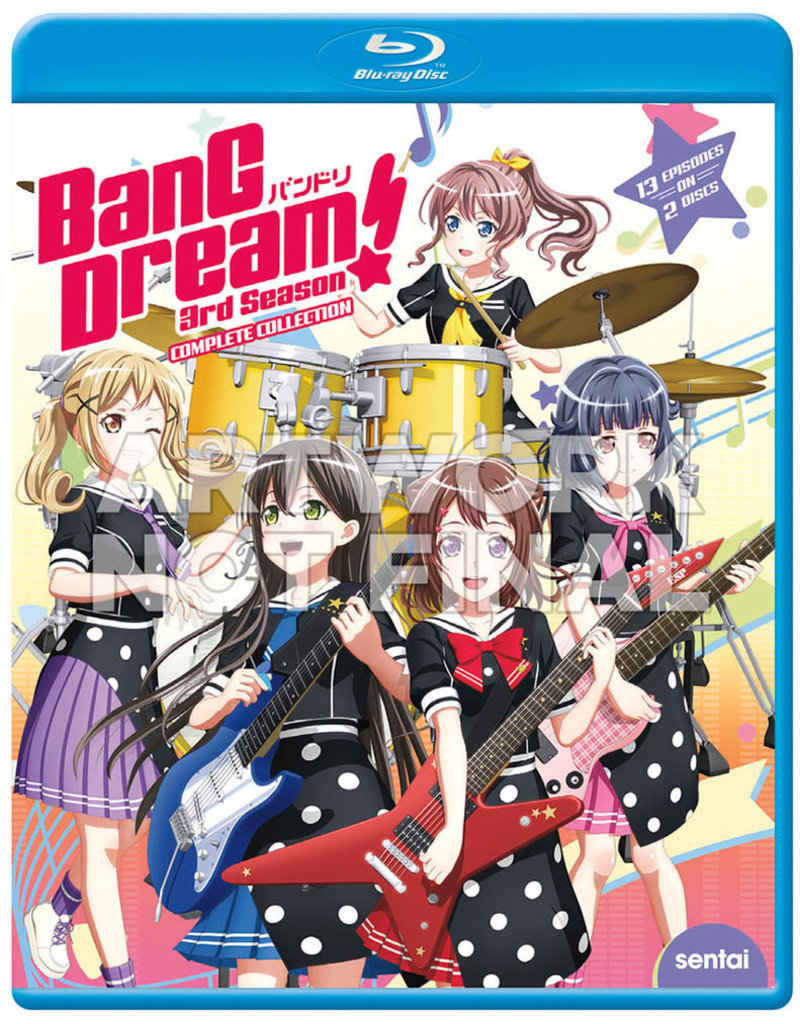 Sentai Filmworks BanG Dream! Season 3 Blu-ray
