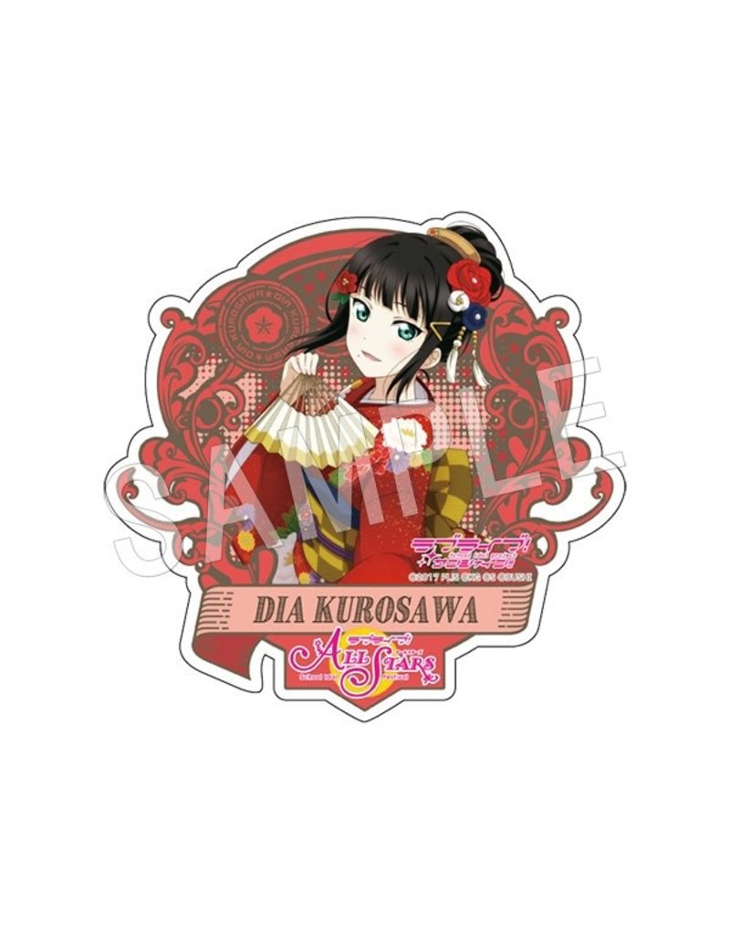 Love Live! SIF All Stars Travel Sticker Aqours