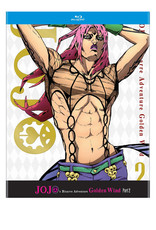 Viz Media JoJo's Bizarre Adventure Golden Wind Set 2 Blu-Ray LE*