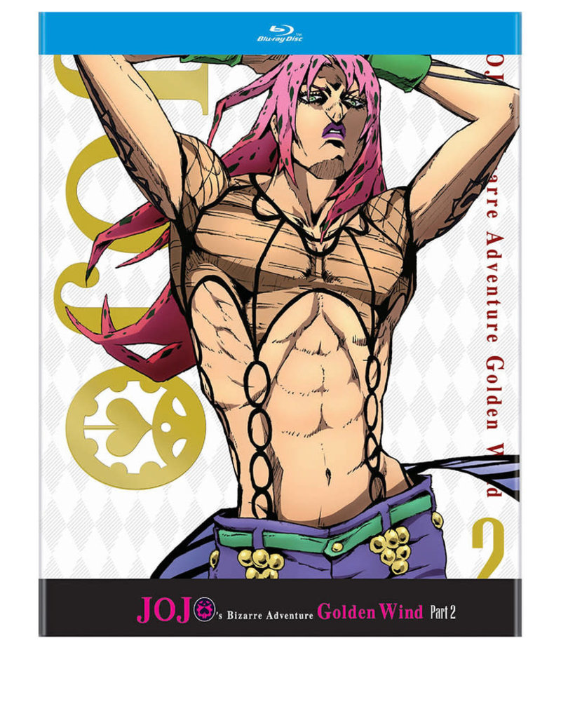 Viz Media JoJo's Bizarre Adventure Golden Wind Set 2 Blu-Ray LE*