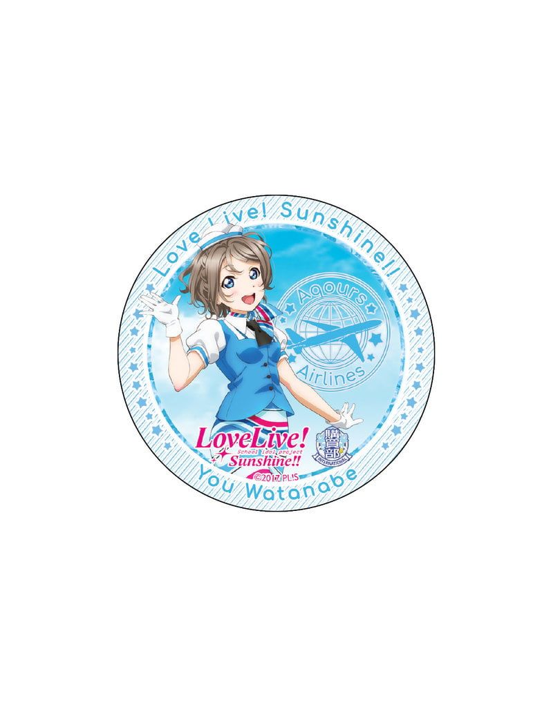 Bandai Namco Love Live! Sunshine!! Uranohoshi Girls' High School Store International Can Badge Set Vol. 7