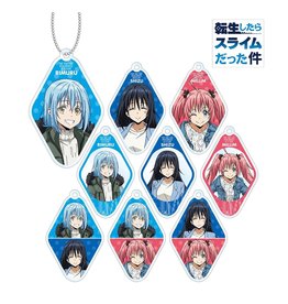 Amnibus That Time I Got Reincarnated as a Slime Modern Casual Outfit Ver. Trading Acrylic Keychain