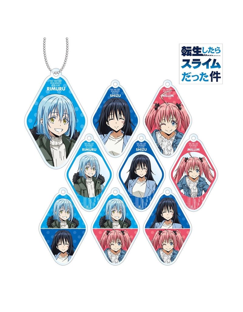 Amnibus That Time I Got Reincarnated as a Slime Modern Casual Outfit Ver. Trading Acrylic Keychain