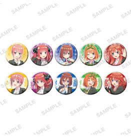 Bushiroad Quintessential Quintuplets Capsule Vol. 2 Can Badge