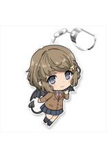 Azumaker Rascal Does Not Dream of Bunny Girl Senpai Deka Keychain Azumaker