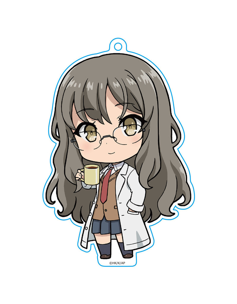 Azumaker Rascal Does Not Dream of Bunny Girl Senpai Deka Keychain Azumaker