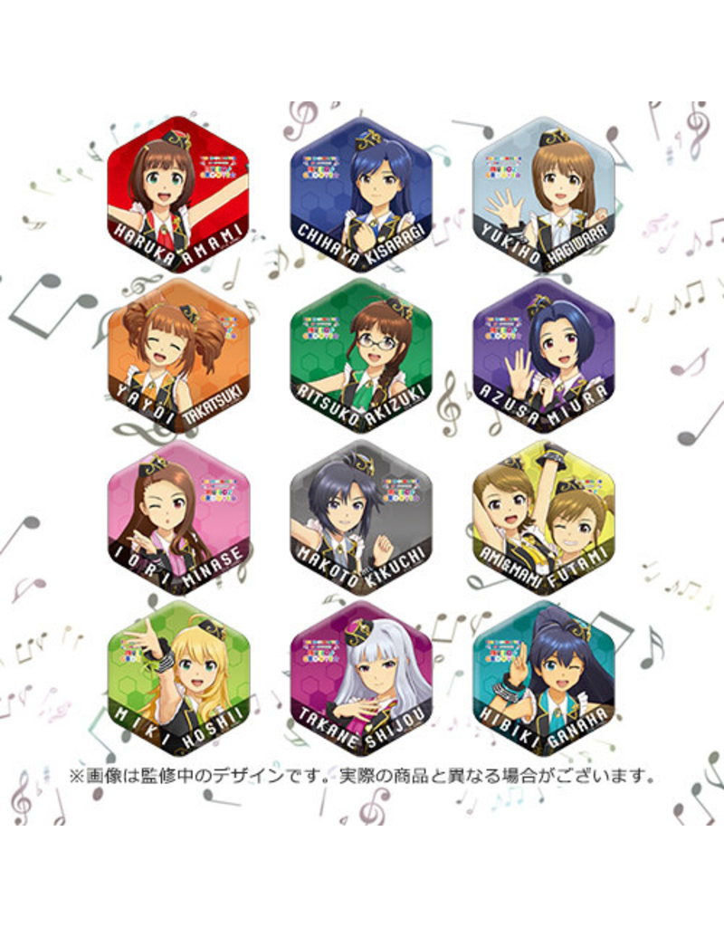 Bandai Namco Idolm@ster MR St@ge Music Groove Encore Can Badge/Stand