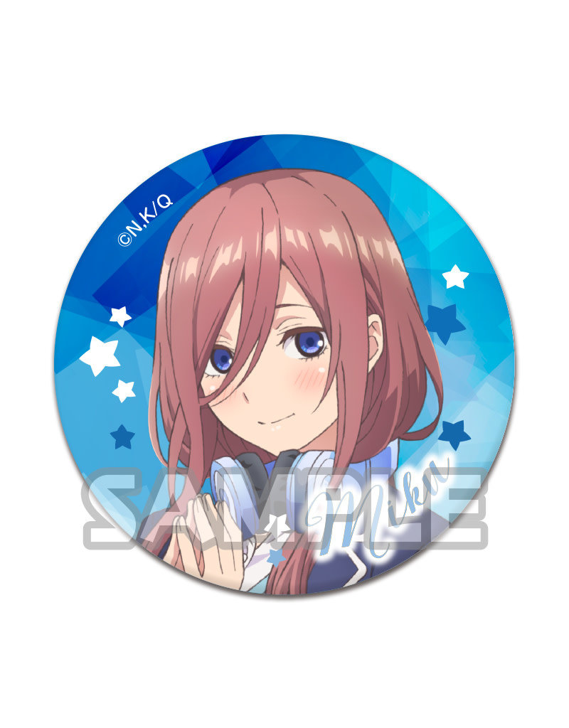 Bushiroad Quintessential Quintuplets Capsule Vol. 1 Can Badge