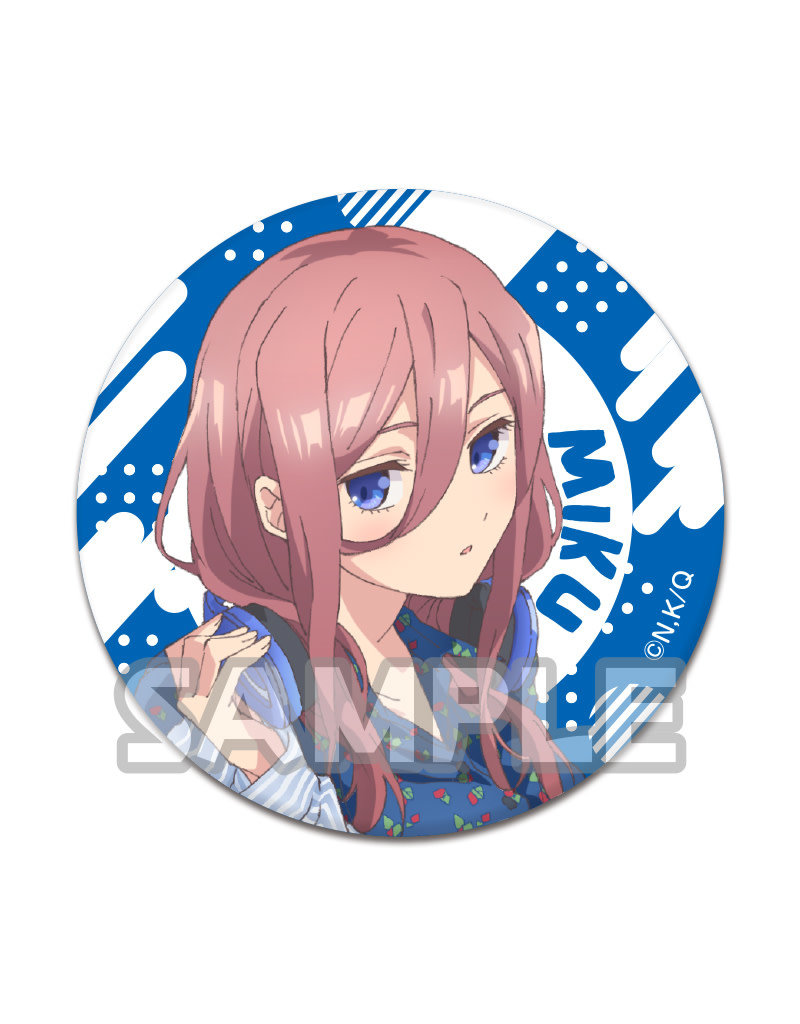 Bushiroad Quintessential Quintuplets Capsule Vol. 1 Can Badge