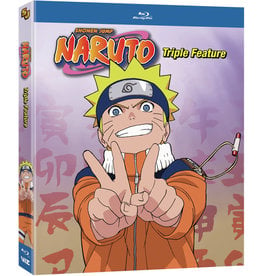 Viz Media Naruto Triple Feature Blu-ray