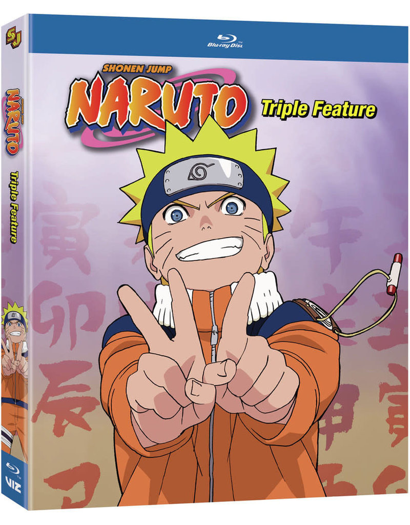 Viz Media Naruto Triple Feature Blu-ray