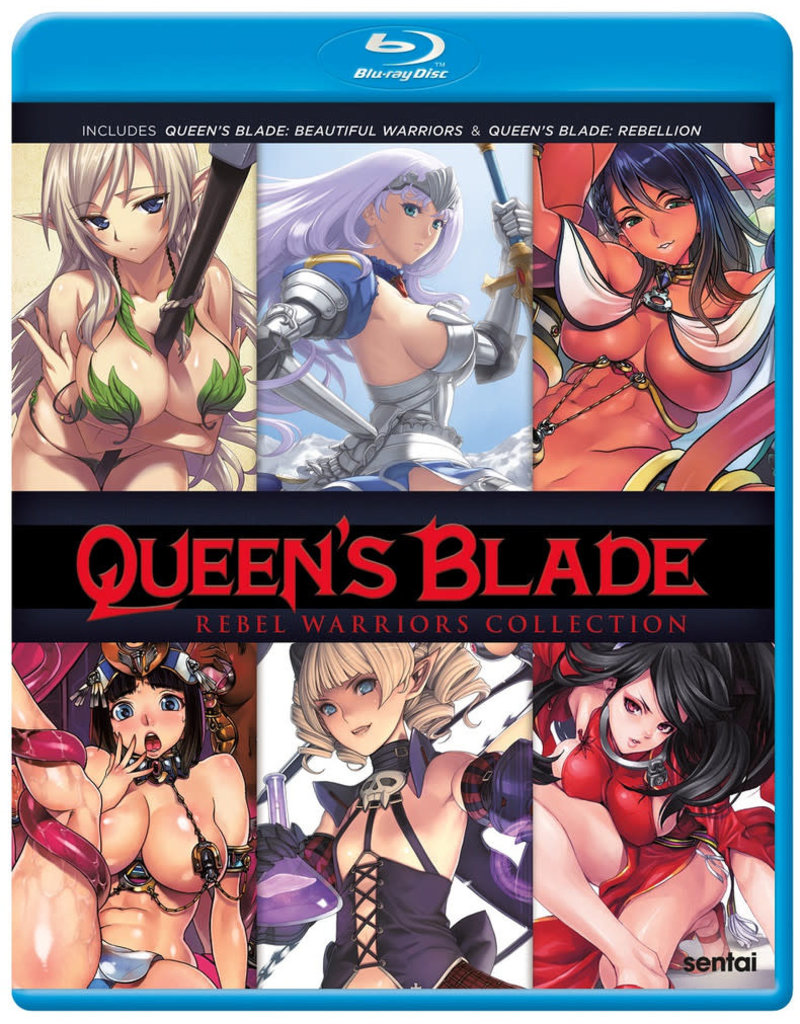 Sentai Filmworks Queen's Blade Rebel Warriors Collection Blu-ray
