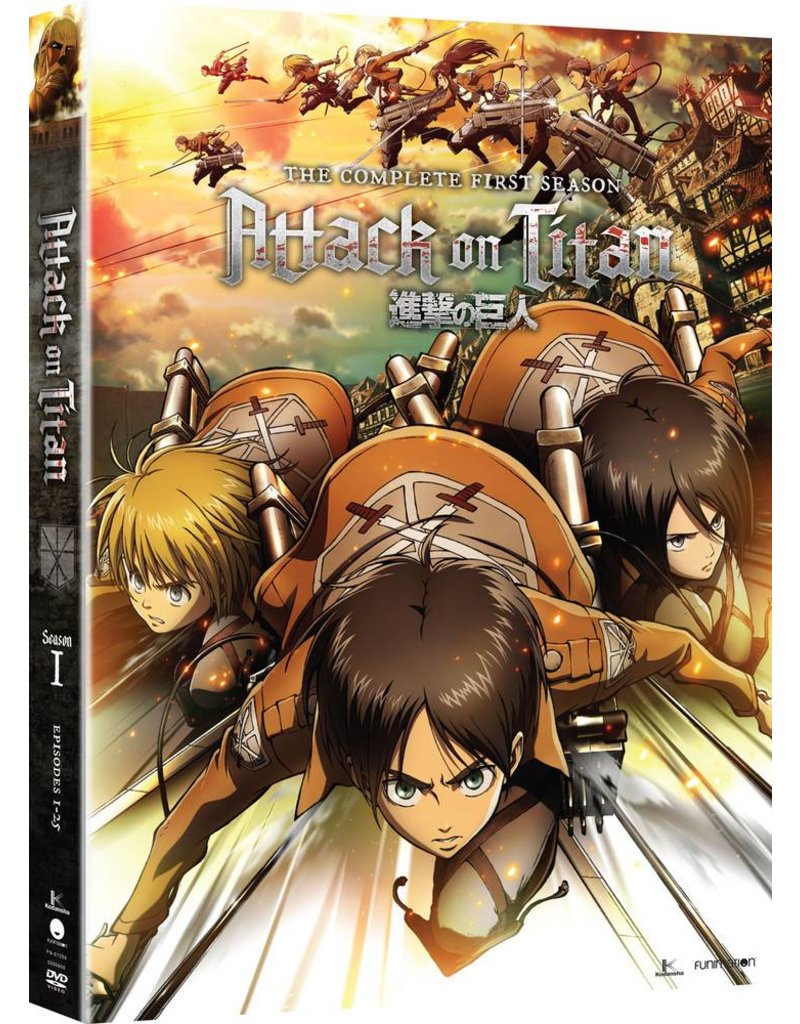 Crunchyroll Ent Attack on Titan Season 1 Blu-Ray/DVD