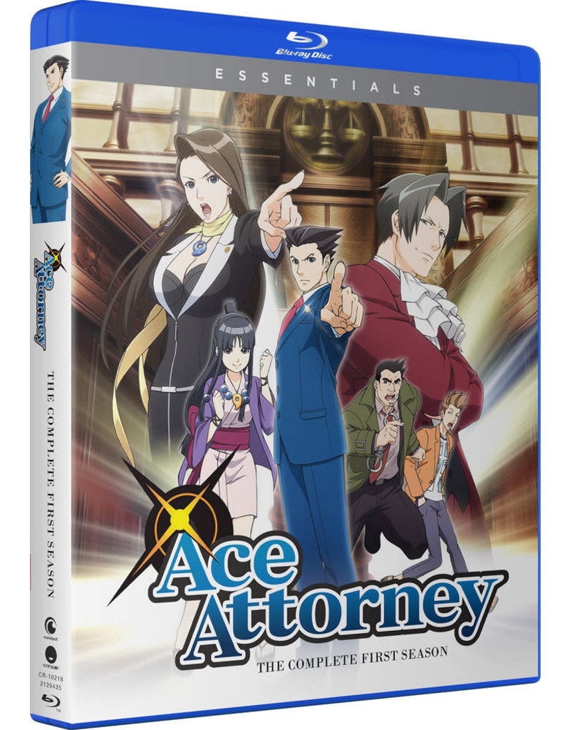 Funimation Entertainment Ace Attorney Season 1 Essentials Blu-ray