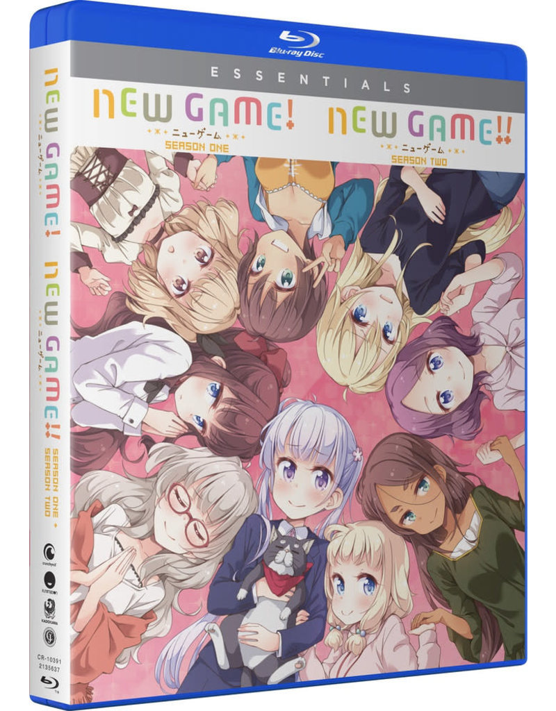 Funimation Entertainment NEW GAME! Complete Series Essentials Blu-ray