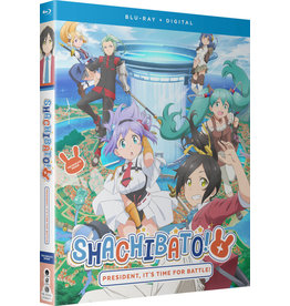 Funimation Entertainment Shachibato! President It's Time for Battle! Blu-ray