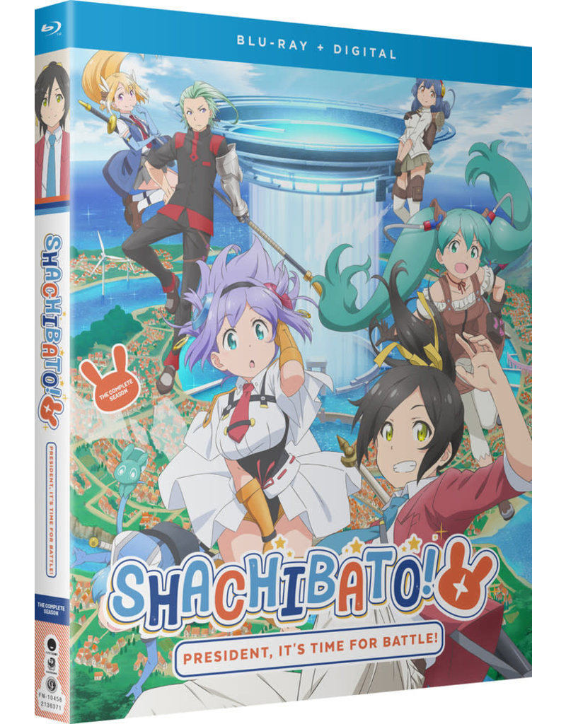 Funimation Entertainment Shachibato! President It's Time for Battle! Blu-ray