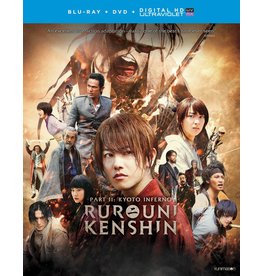 Funimation Entertainment Rurouni Kenshin Part 2: Kyoto Inferno Blu-Ray/DVD