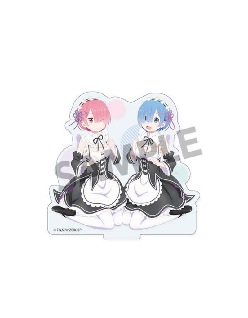 Hobby Stock Rem and Ram Maid Vers. Re:Zero Acrylic Stand Hobby Stock