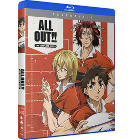 Funimation Entertainment ALL OUT!! Complete Series Essentials Blu-Ray