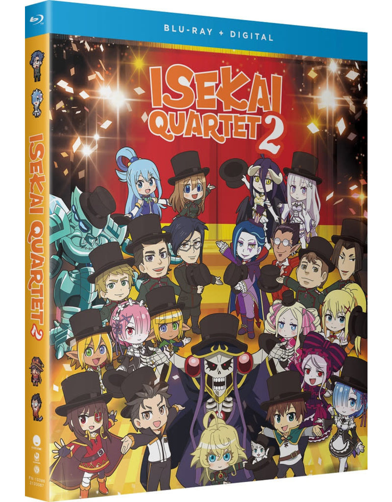 Funimation Entertainment Isekai Quartet Season 2 Blu-ray