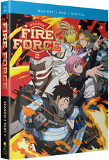 Funimation Entertainment Fire Force Season 2 Part 1 Blu-ray/DVD