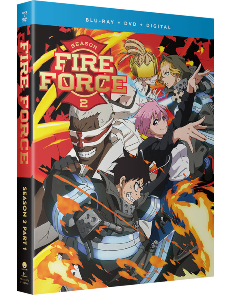 Crunchyroll Ent Fire Force Season 2 Part 1 Blu-ray/DVD