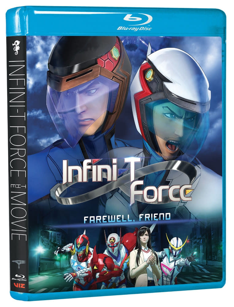InfiniT Force Movie Farewell Friend BluRay Collectors Anime LLC