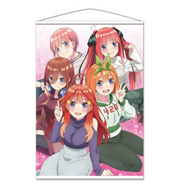 Azumaker Quintessential Quintuplets Casual Wear B2 Wallscroll Azumaker