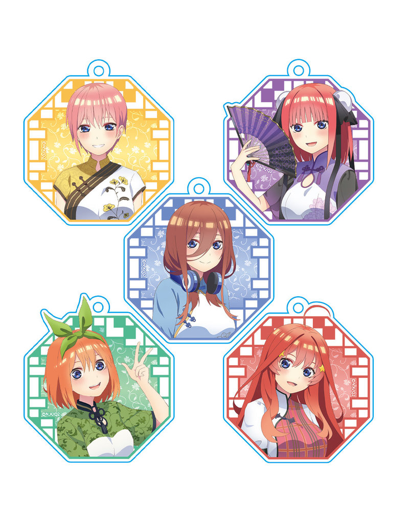 Azumaker Quintessential Quintuplets Season 2 Acrylic Keychain Vol. 1 Azumaker