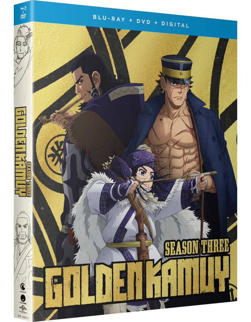 Funimation Entertainment Golden Kamuy Season 3 Blu-ray/DVD