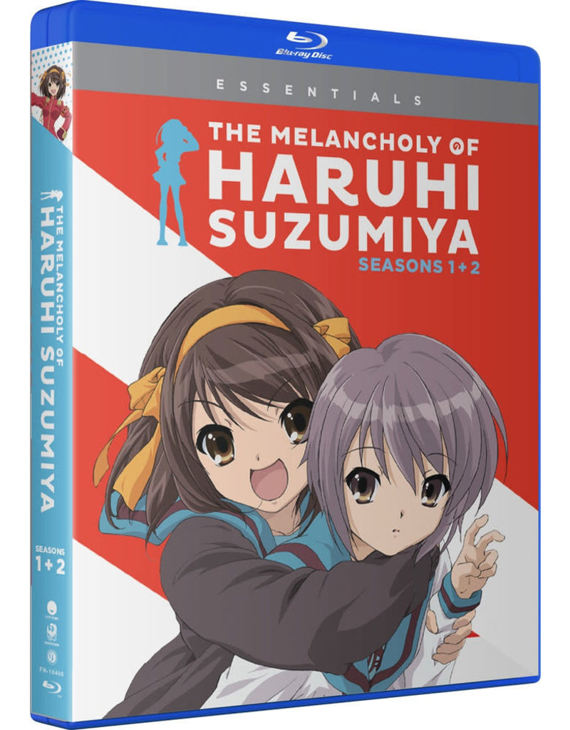 Crunchyroll Ent Melancholy of Haruhi Suzumiya Seasons 1 and 2, The Essentials Blu-ray