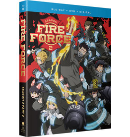 Funimation Entertainment Fire Force Season 2 Part 2 Blu-ray/DVD