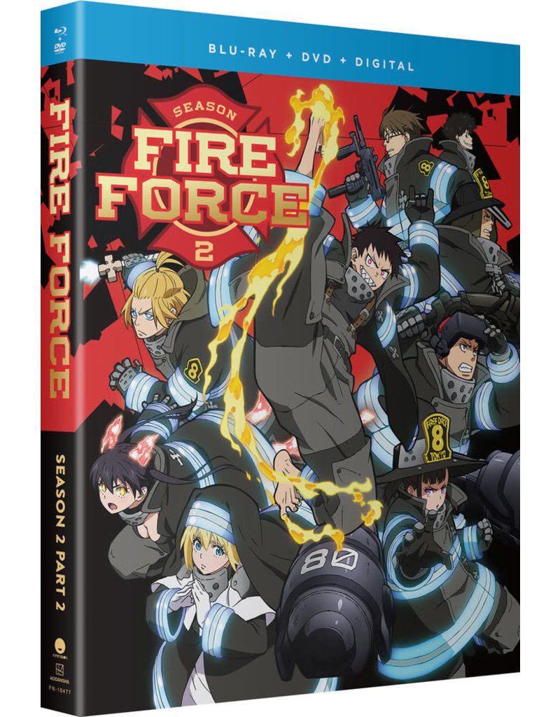 Crunchyroll Ent Fire Force Season 2 Part 2 Blu-ray/DVD