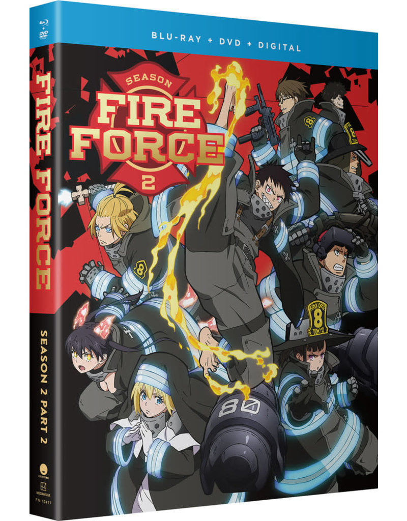 Funimation Entertainment Fire Force Season 2 Part 2 Blu-ray/DVD