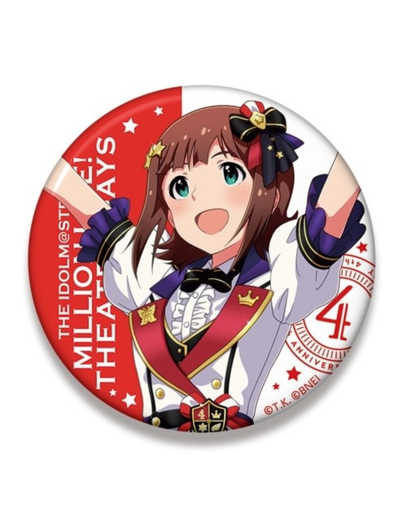 Gift Idolm@ster MLTD 4th Anniversary Can Badge (AS)