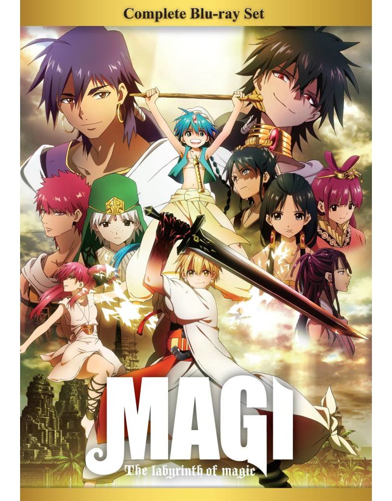 Magi - The Kingdom of Magic: Season 2 Part 1 Blu-ray (DigiPack