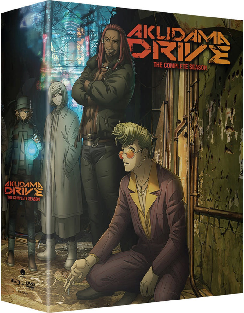 Crunchyroll Ent Akudama Drive Limited Edition Blu-Ray/DVD